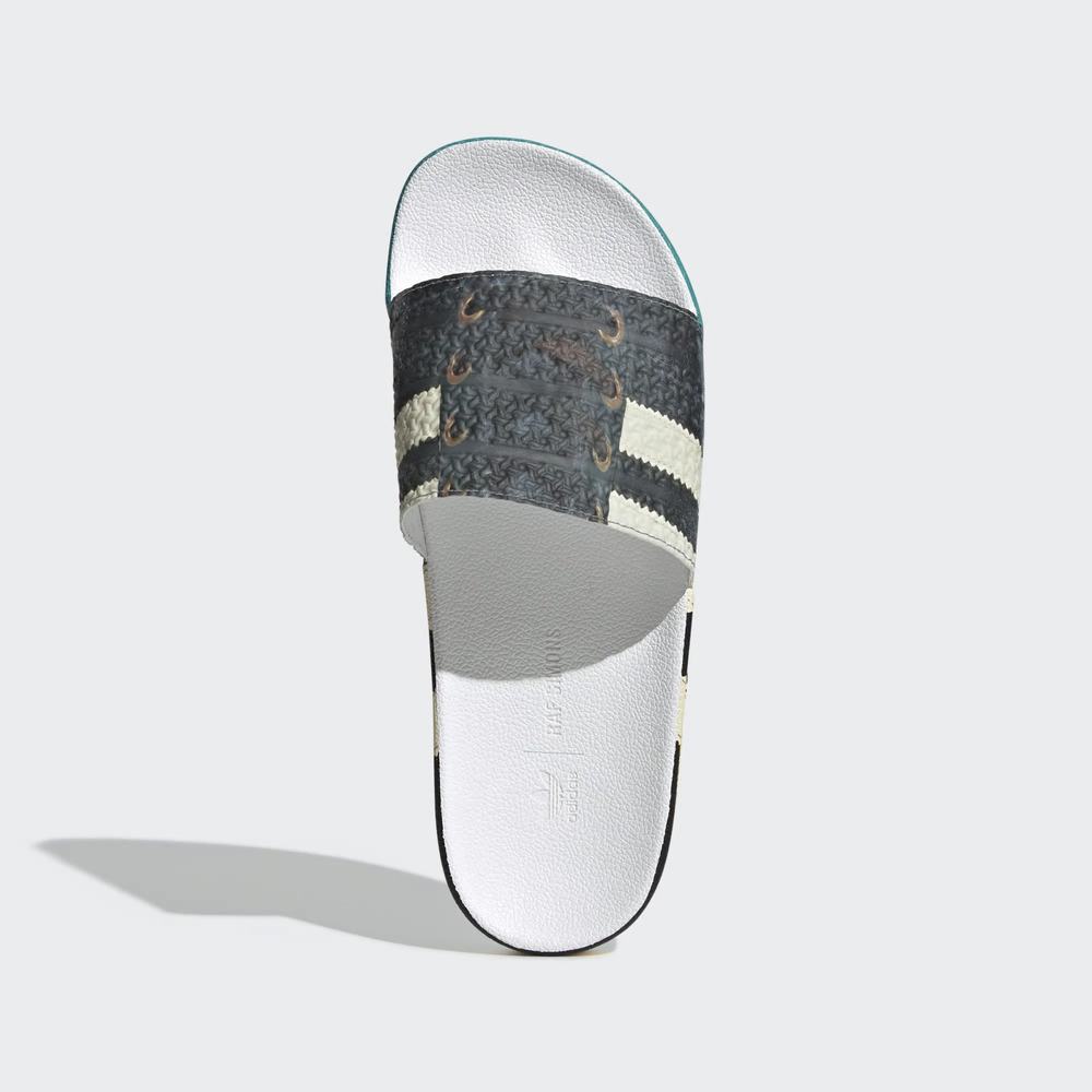 Adidas RS Samba Adilette Chanclas Negros Para Hombre (MX-22639)